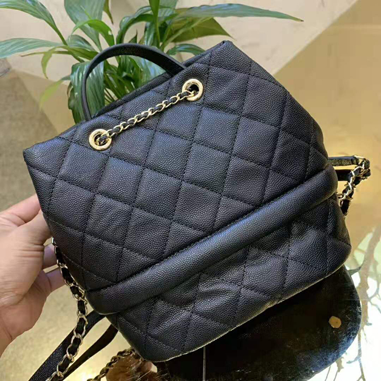 2019 Chanel drawstring bag