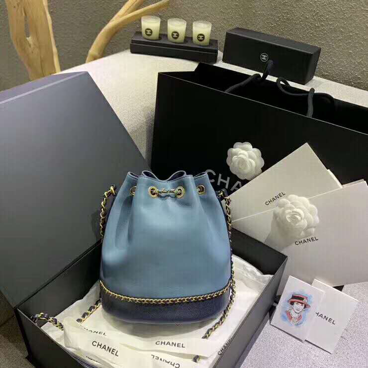 2019 Chanel drawstring bag