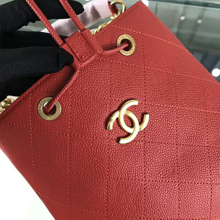 2019 Chanel drawstring bag