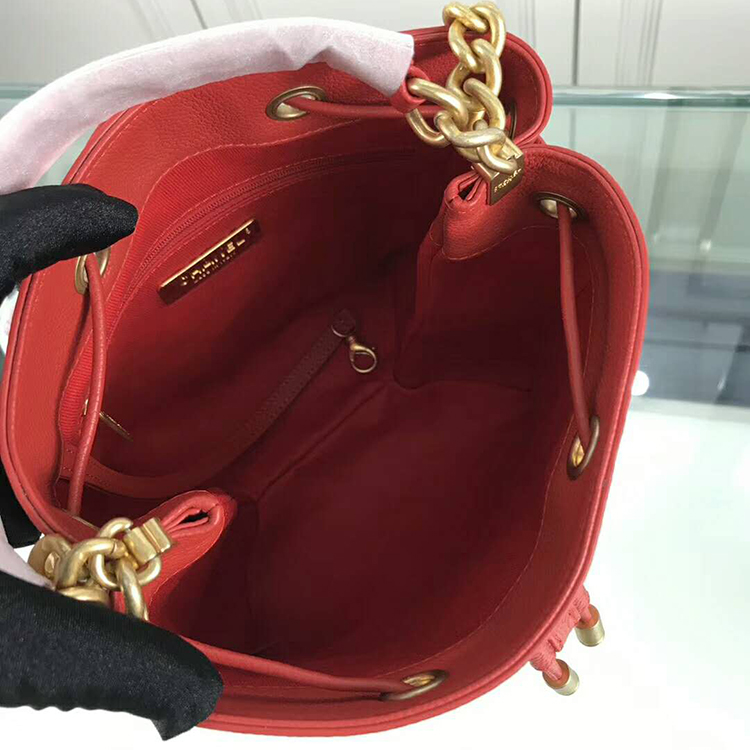 2019 Chanel drawstring bag