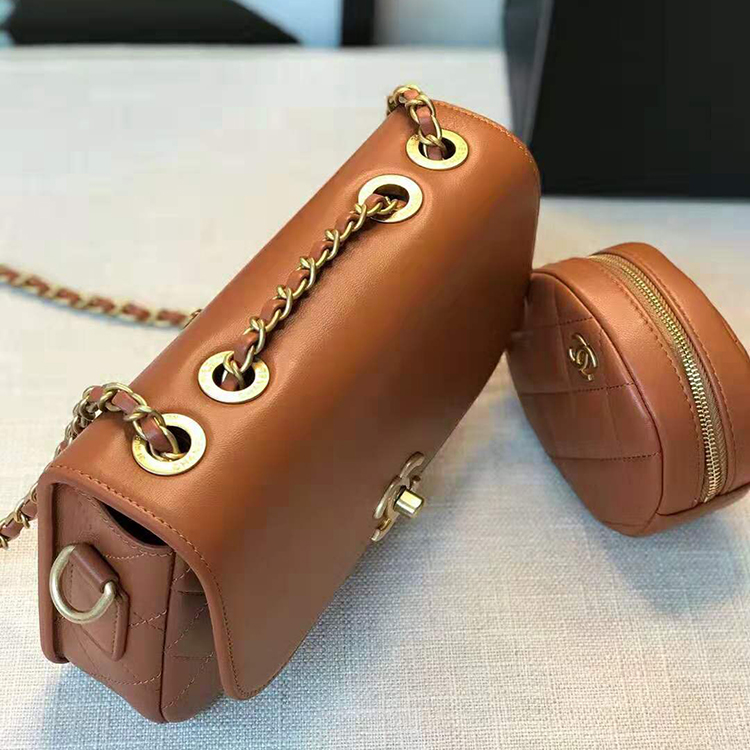 2019 Chanel flap bag and coin purse