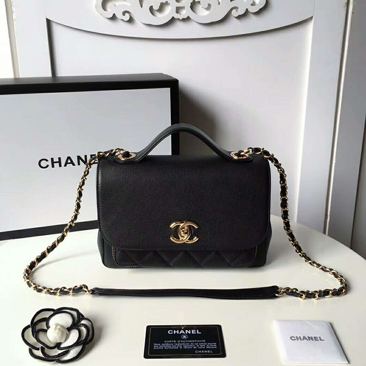 2019 Chanel flap bag with top handle