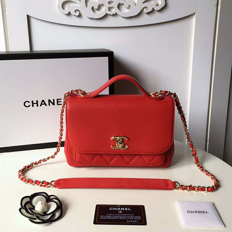 2019 Chanel flap bag with top handle