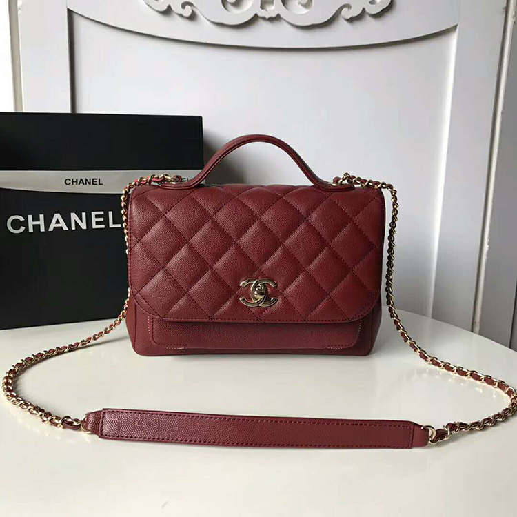 2019 Chanel flap bag with top handle