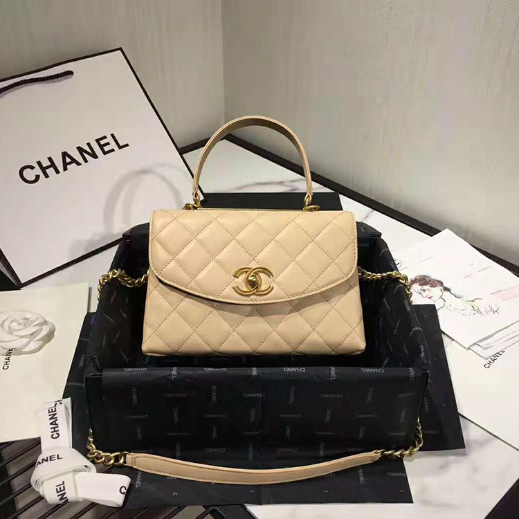 2019 Chanel flap bag with top handle