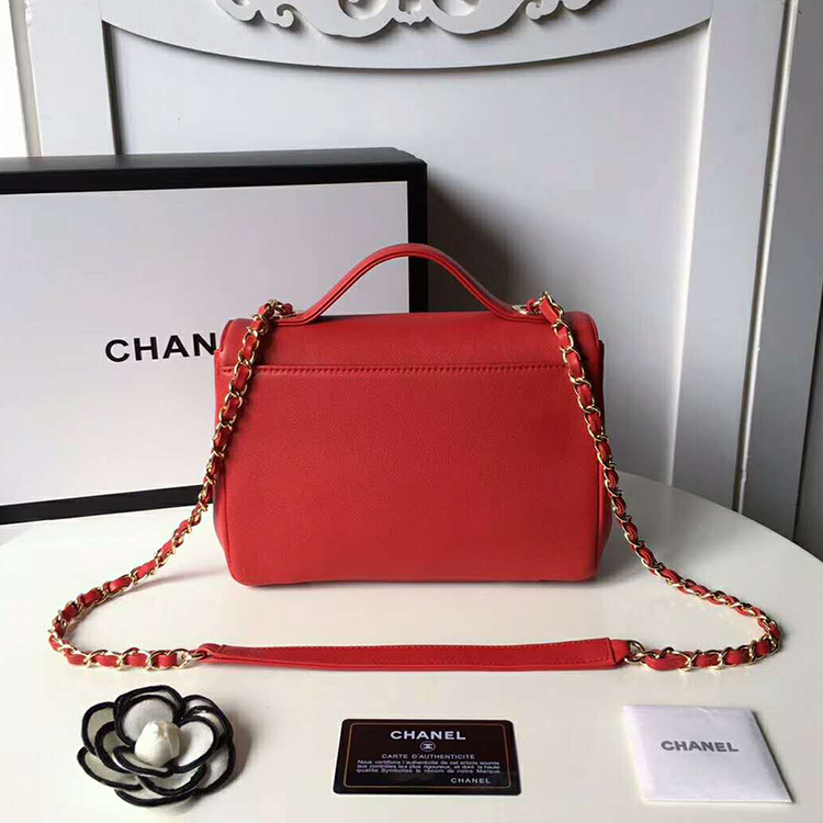 2019 Chanel flap bag with top handle