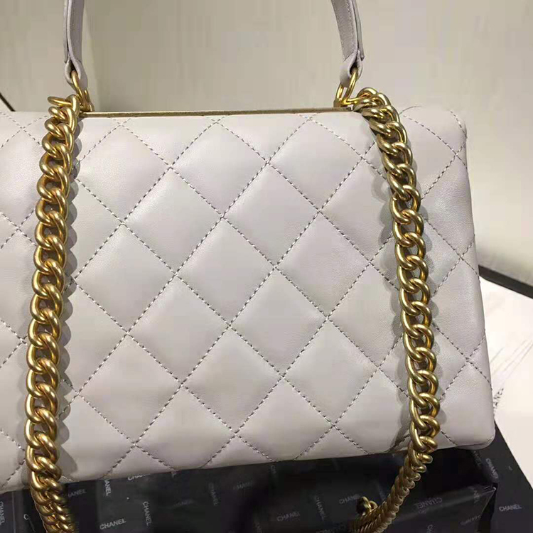 2019 Chanel flap bag with top handle