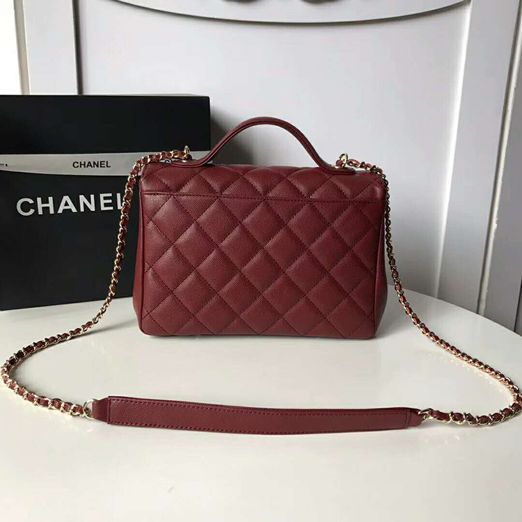 2019 Chanel flap bag with top handle