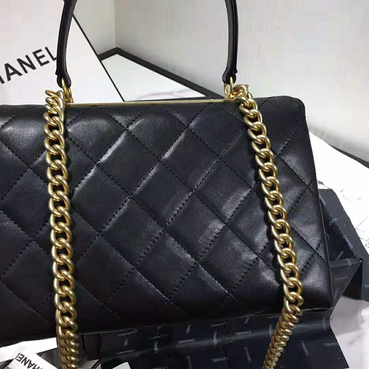 2019 Chanel flap bag with top handle