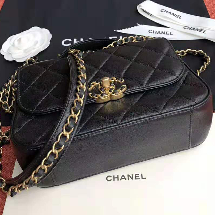 2019 Chanel flap bag with top handle