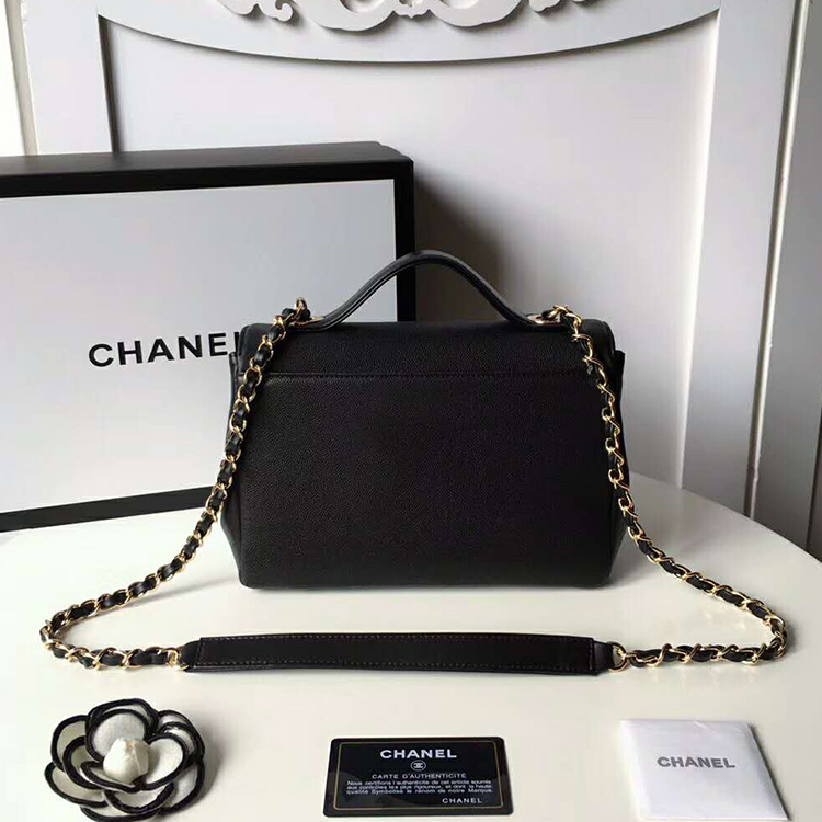 2019 Chanel flap bag with top handle