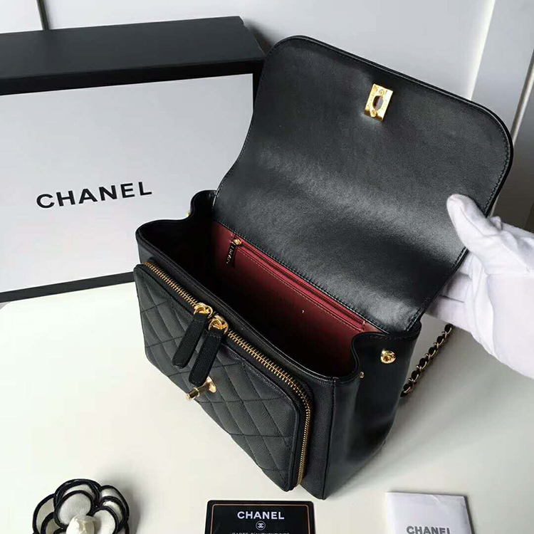 2019 Chanel flap bag with top handle