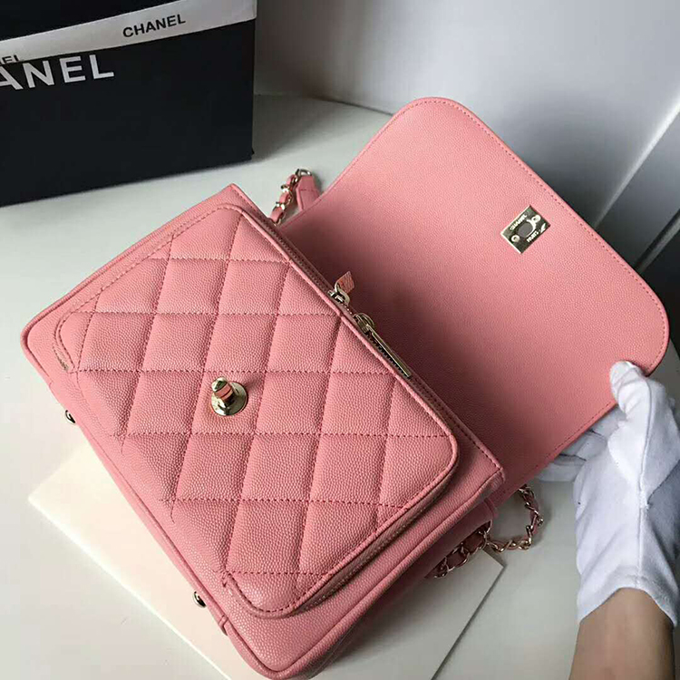 2019 Chanel flap bag with top handle