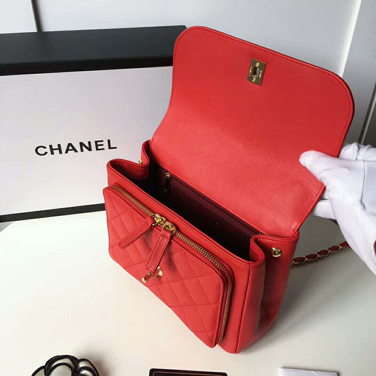 2019 Chanel flap bag with top handle