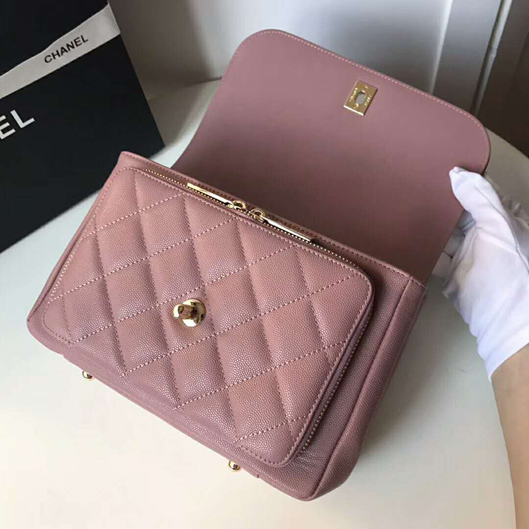 2019 Chanel flap bag with top handle