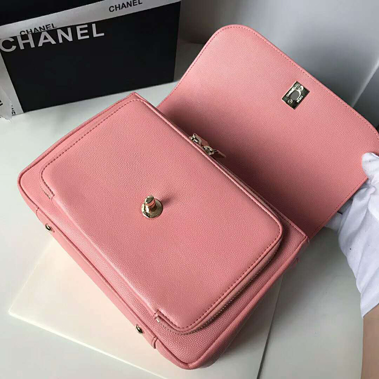 2019 Chanel flap bag with top handle