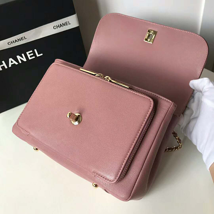 2019 Chanel flap bag with top handle