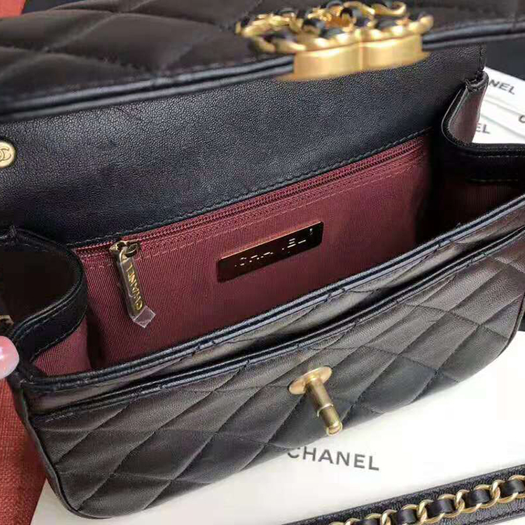 2019 Chanel flap bag with top handle