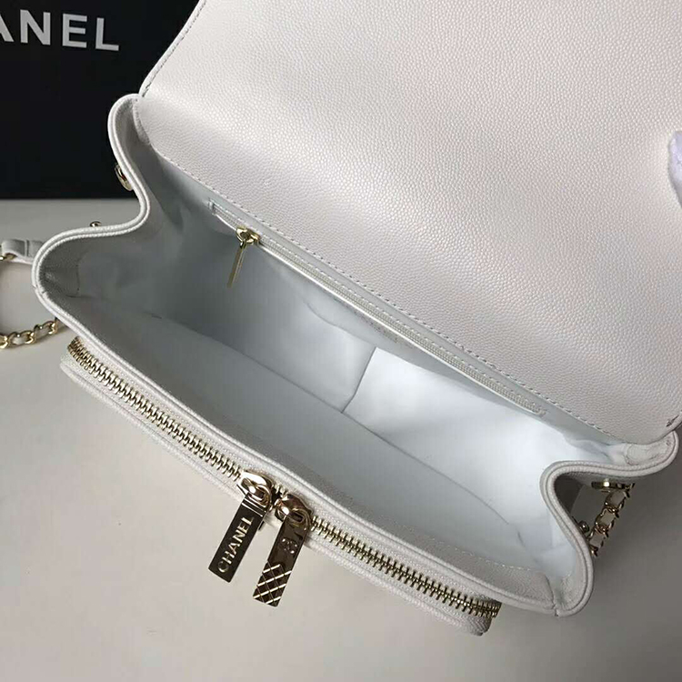 2019 Chanel flap bag with top handle