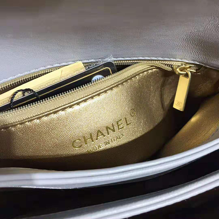 2019 Chanel flap bag with top handle