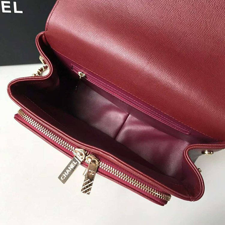 2019 Chanel flap bag with top handle