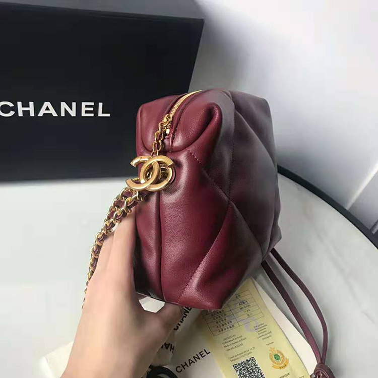 2019 Chanel small bowling bag