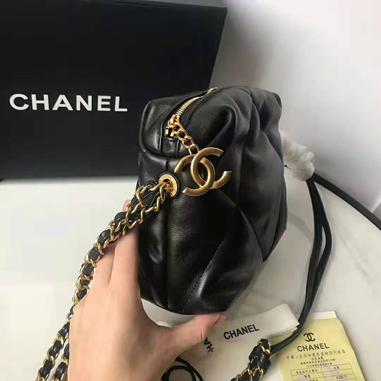 2019 Chanel small bowling bag