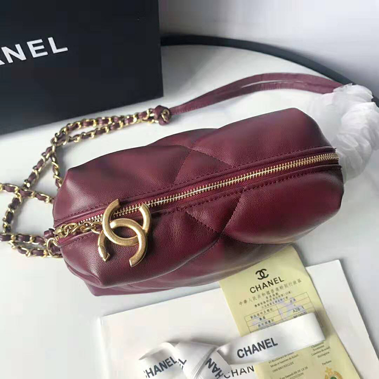 2019 Chanel small bowling bag