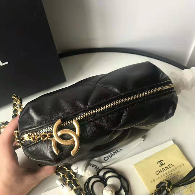 2019 Chanel small bowling bag