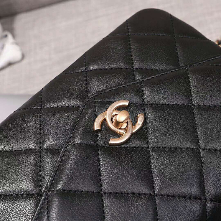 2019 Chanel small flap bag with top handle