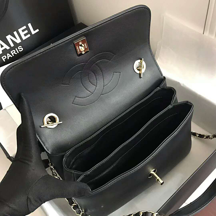 2019 Chanel small flap bag with top handle