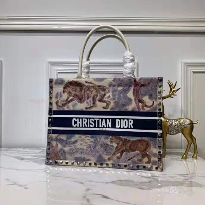 2019 Dior Small Book Tote bag