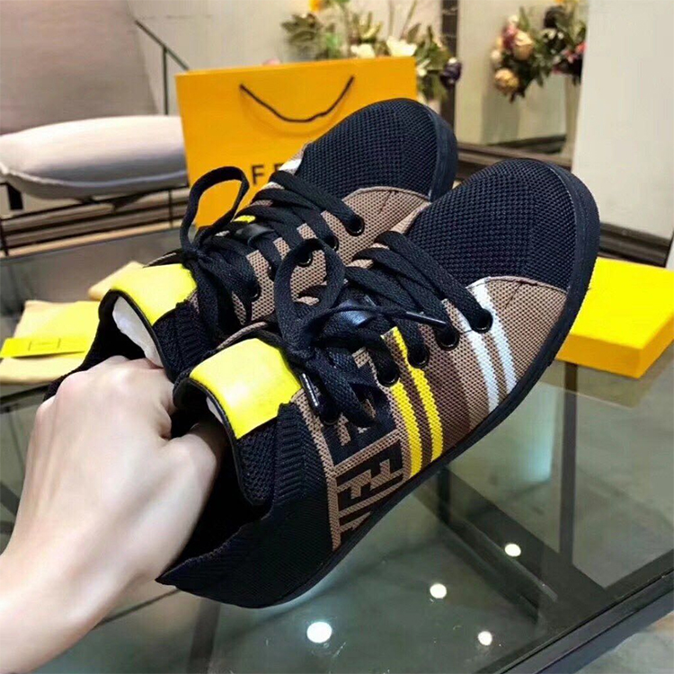 2019 Fendi Lovers Shoes in Calfskin