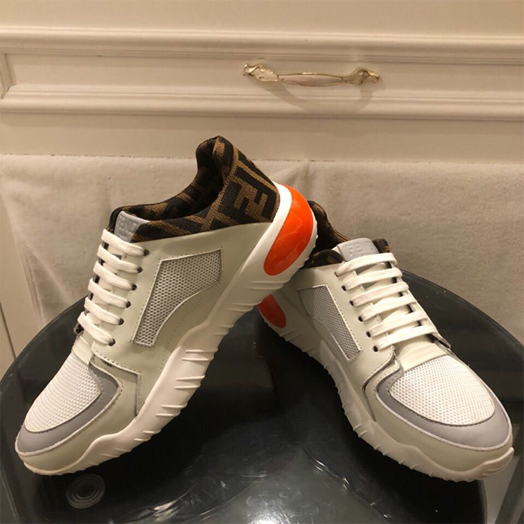 2019 Fendi Lovers Shoes in Calfskin