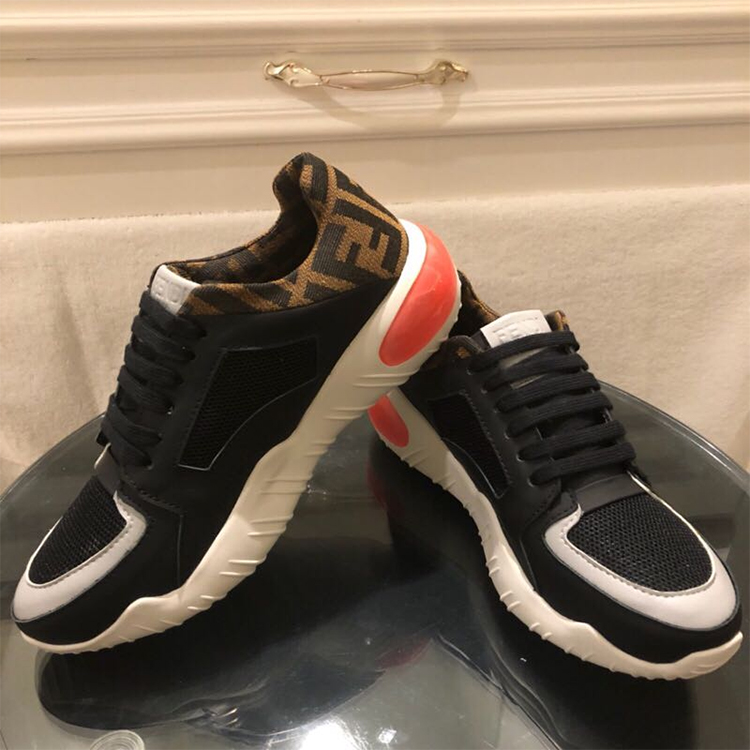 2019 Fendi Lovers Shoes in Calfskin