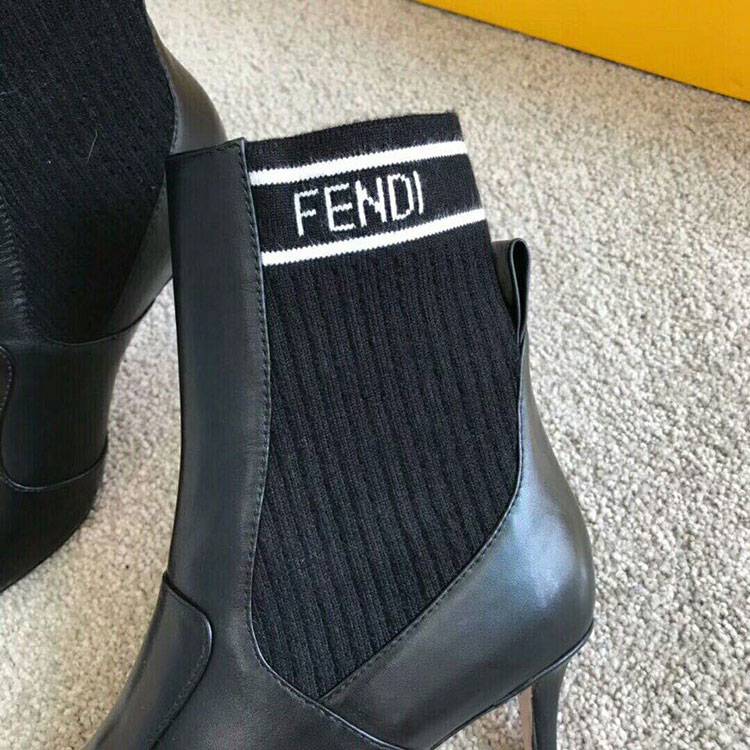 2019 Fendi women Boots in Calfskin Heel 4cm