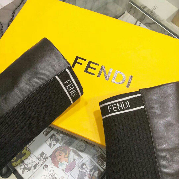 2019 Fendi women Boots in Calfskin Heel 9cm