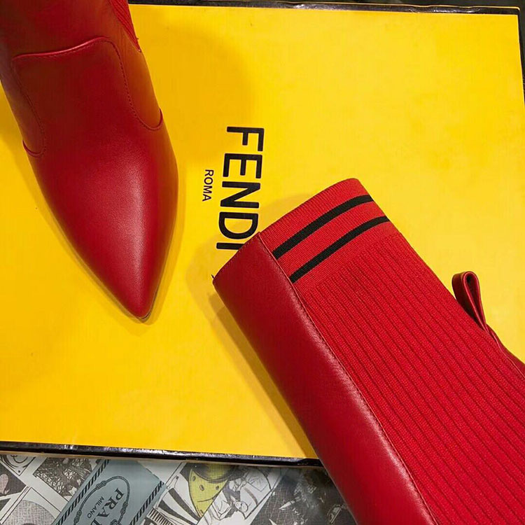 2019 Fendi women Boots in Calfskin Heel 9cm