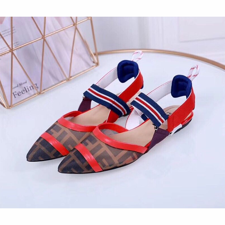 2019 Fendi women Flat Sandal