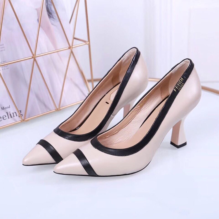 2019 Fendi women shoes Heel 8cm