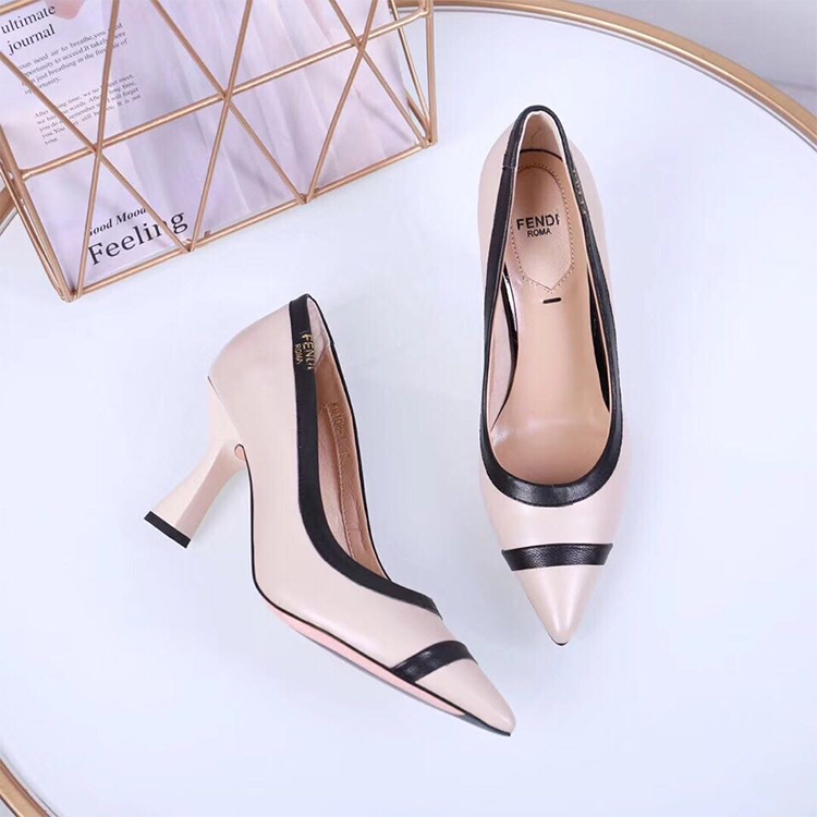 2019 Fendi women shoes Heel 8cm