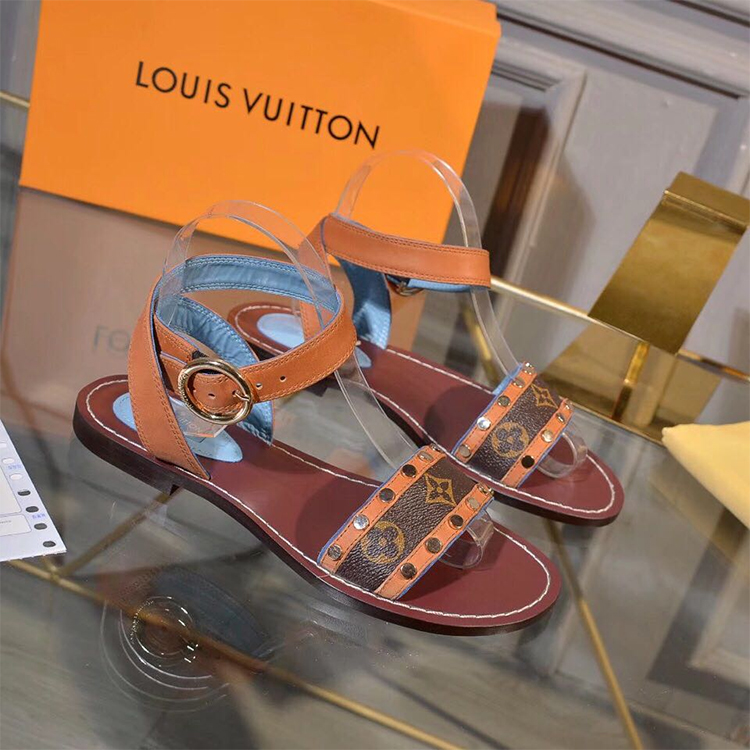 2019 Louis vitton women Flat Sandal