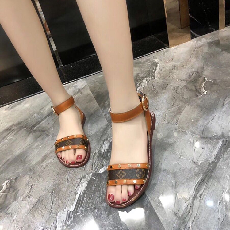 2019 Louis vitton women Flat shoes