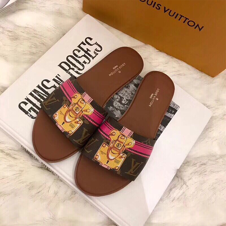 2019 Louis vitton women Flat slippers