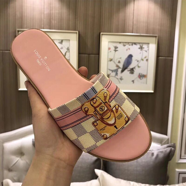 2019 Louis vitton women Flat slippers