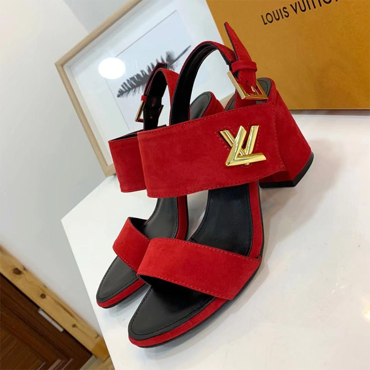 2019 Louis vitton women Sandal Heel 7cm