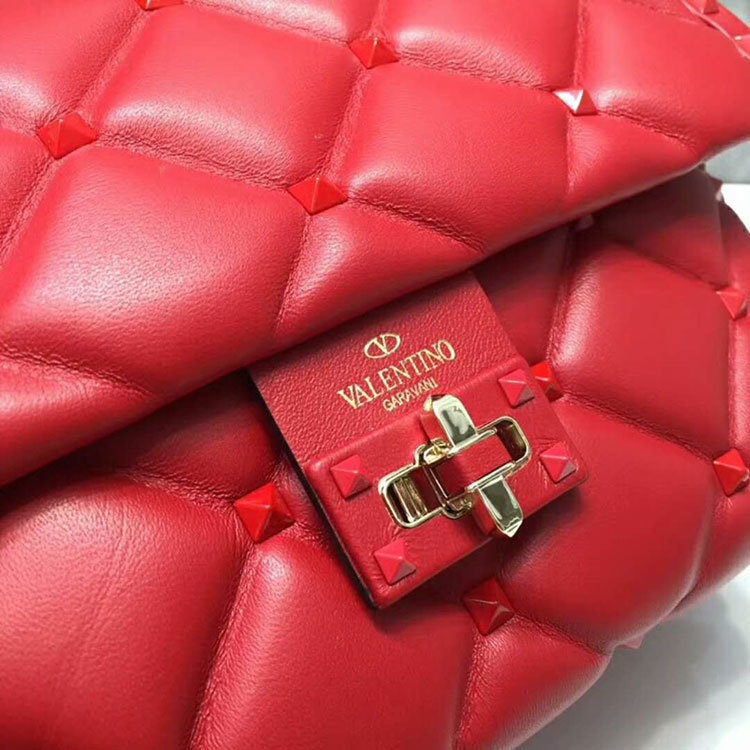 2019 VALENTINO CANDYSTUD TOP HANDLE BAG