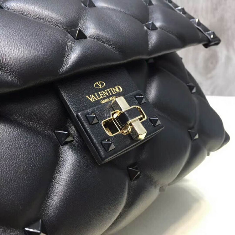 2019 VALENTINO CANDYSTUD TOP HANDLE BAG