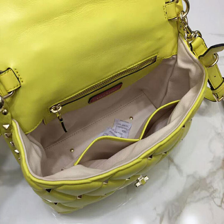 2019 VALENTINO CANDYSTUD TOP HANDLE BAG