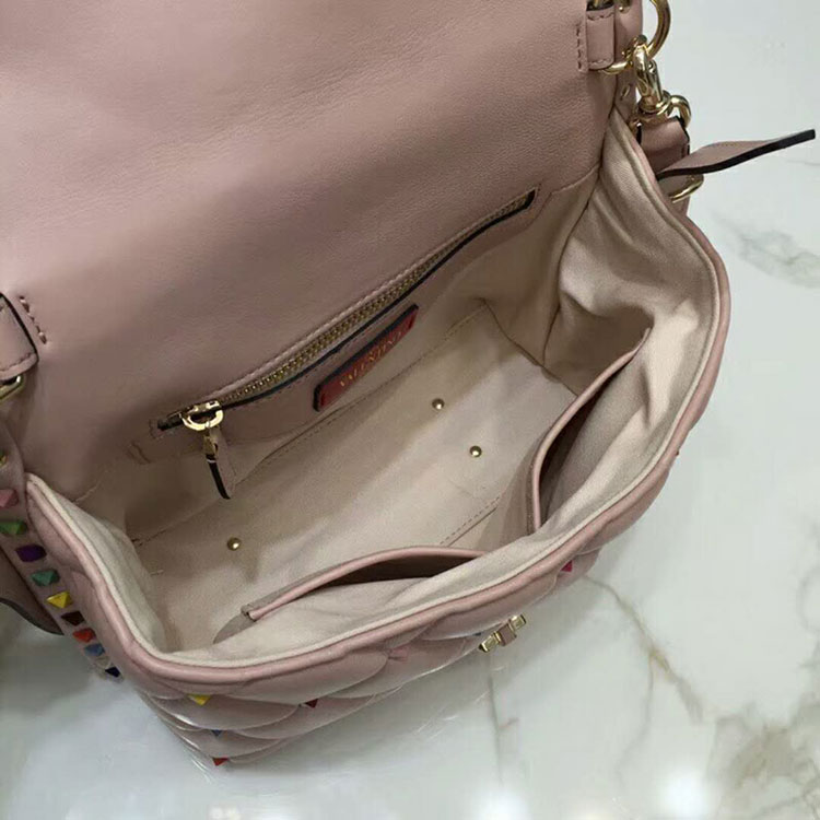 2019 VALENTINO CANDYSTUD TOP HANDLE BAG